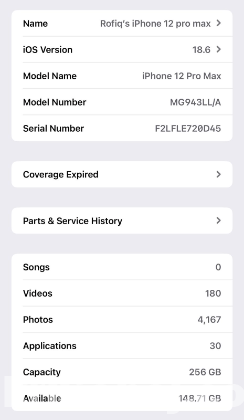 iPhone 12 pro max